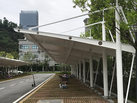 膜結(jié)構(gòu)車(chē)棚景區(qū)工程