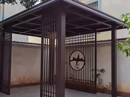 小區(qū)鋼結(jié)構(gòu)廊架